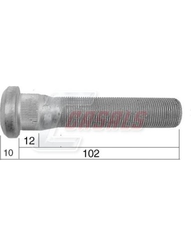 Tornillería de rueda para SETRA, SMB CASALS 21539