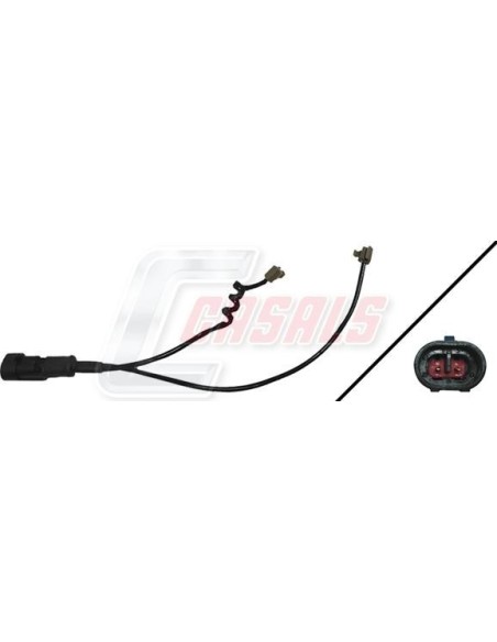 Avisador de freno para MERCEDES, MERCEDES BENZ, IVECO CASALS 50012