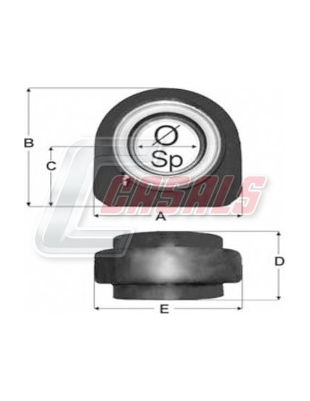 Soporte de transmisión SCANIA CASALS ST41