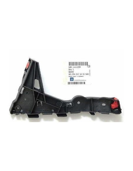 Paragolpes Opel 24460284 Soporte Raíl Guía Parachoque Delantero Derecho Astra H