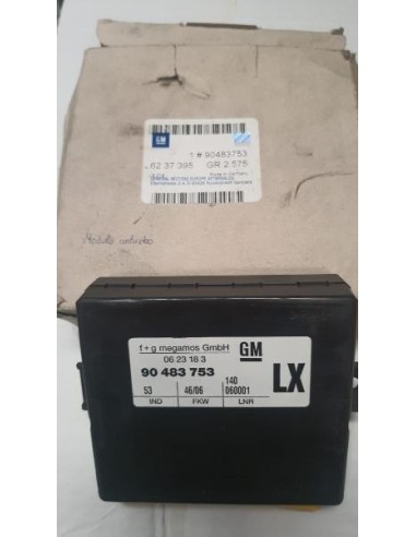 Recambio Opel 6237395 Módulo Antirobo Alarma...