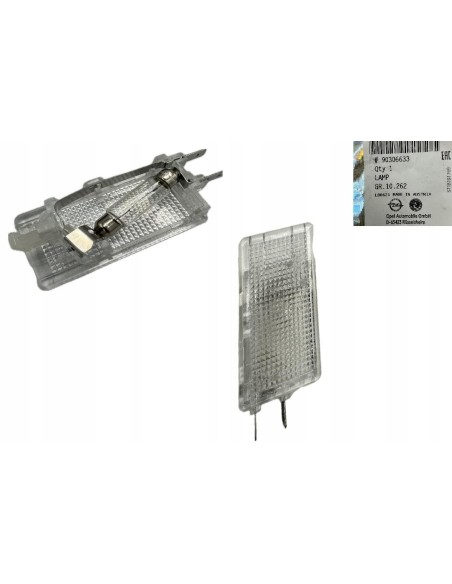 Moldura Opel 90306633 Luz Guantera