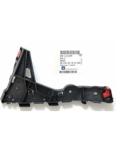 Paragolpes Opel 24460284 Soporte Raíl Guía...