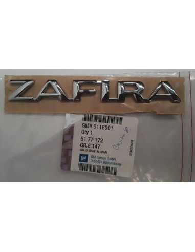 Moldura Opel 9118901 Monograma Trasero
