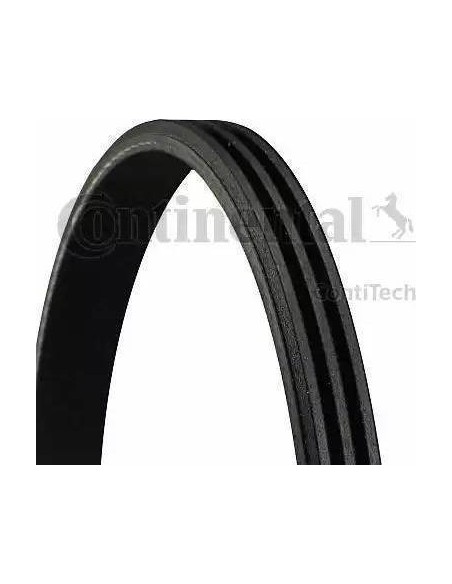 Correa auxiliar Poly-V Continental 3PK1000 3 canales 1000 mm