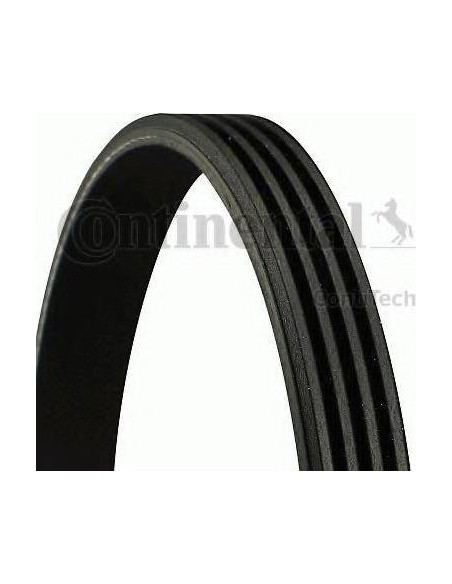 Correa auxiliar Poly-V Continental 4PK1295 4 canales 1295 mm