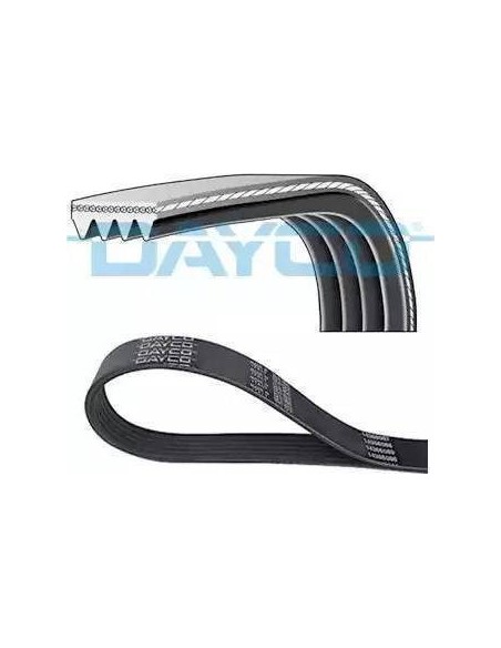 Correa auxiliar Poly-V Dayco 4PK860 4 canales 860 mm
