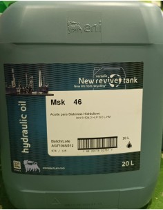 Aceite hidráulico ENI MSK 46 20 L