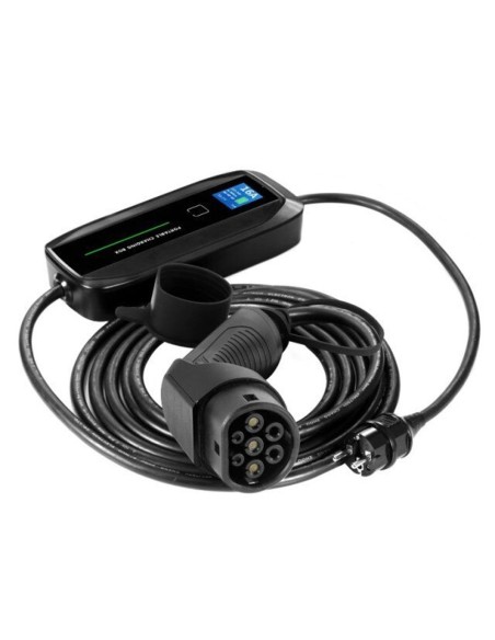 Cargador Portátil 3.68KW, 16A, con Cable de Carga Tipo 2 (Monofásico) JBM 54059