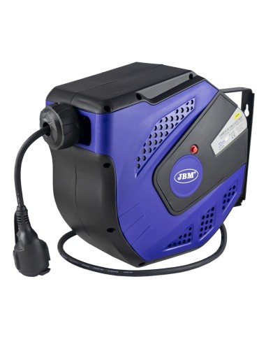 Carrete de Cable Eléctrico 21M - Azul JBM 53585