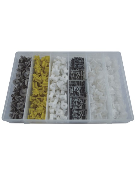 Estuche de Clips Plásticos Renault 300PCS JBM 52897