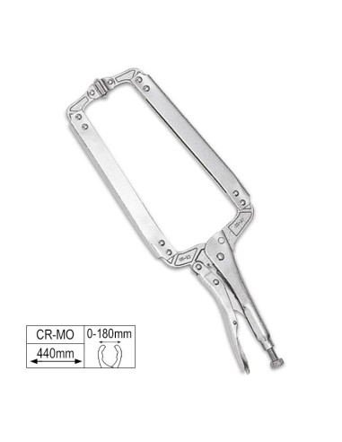 Mordaza de Soldadura con Pletina JBM 52512 0-155mm