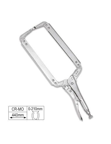 Mordaza de Soldadura 18” JBM 52511 0-225mm
