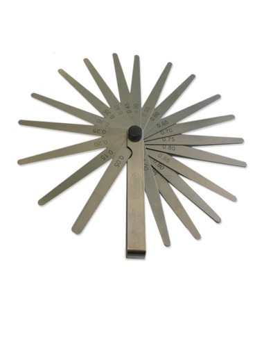 Juego de Galgas, 20 Hojas 0.05-1.0MM JBM 52433