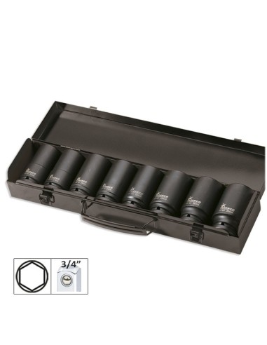 Set de 8 Vasos de Impacto Hexagonales JBM 52347