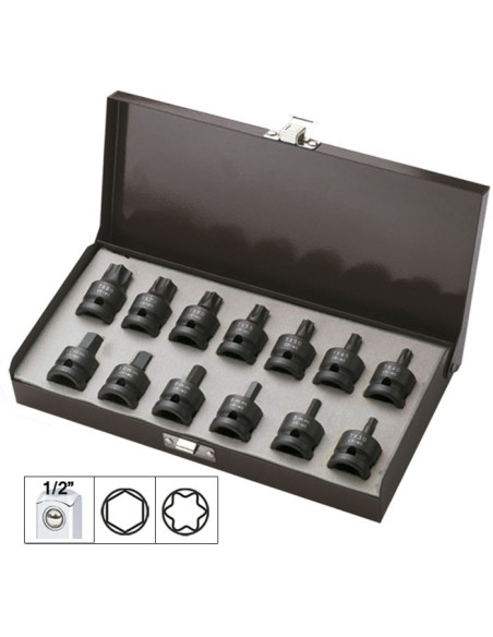 Set de 13 Puntas de Impacto JBM 52344