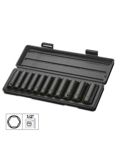 Set de 11 Vasos de Impacto Hexagonal JBM 52342