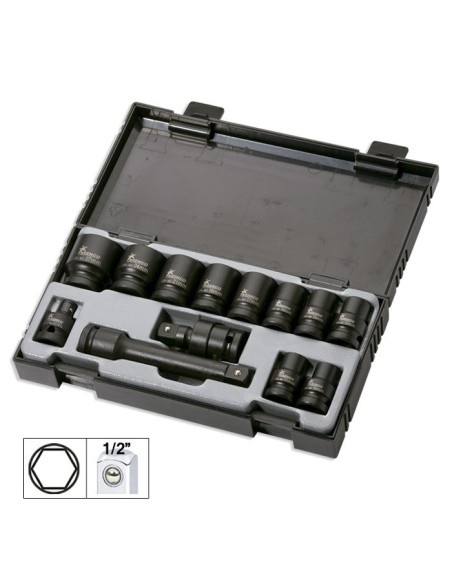 Set de 13 Vasos de Impacto JBM 52341