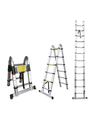 Escalera Telescópica en V Plegable JBM 52149