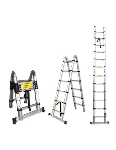 Escalera Telescópica en V Plegable JBM 52149