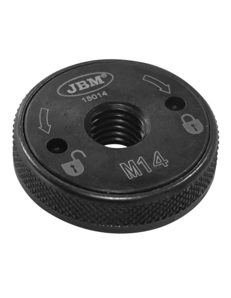 Tuerca de Sujeción Rápida M14 para Amoladora Angular JBM 15014