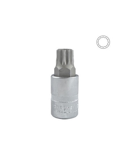 Vasos de Punta 1/2” Xzn Inviolable JBM 12029 CrV 1 PCS