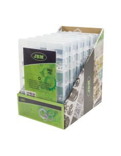 ESTUCHE DE ARANDELAS DE ALUMINIO 900PCS