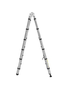 ESCALERA TELESCÓPICA EN V PLEGABLE