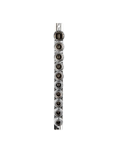 JUEGO DE 10 VASOS DE 12 CANTOS DE 1/2"