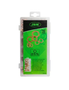 ESTUCHE DE ARANDELAS DE COBRE 110PCS