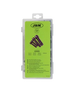 ESTUCHE DE TORNILLOS ALLEN 106PCS