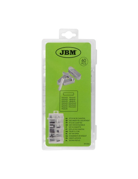 ESTUCHE DE CHAVETAS 60PCS