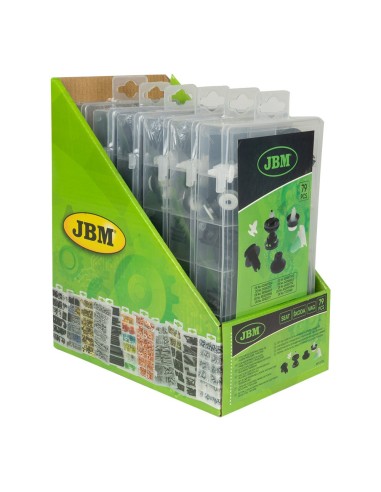 ESTUCHE DE CLIPS VAG/SEAT/SKODA PARA PANEL DE PUERTA/MOLDURA/TAPICERÍA 79PCS