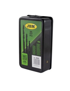 ESTUCHE DE BROCAS HELICOIDALES 1-13MM HSS 4241 NEGRO