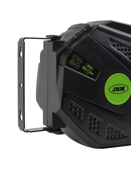 CARRETE DE MANGUERA DE AIRE 10+1,5M- VERDE