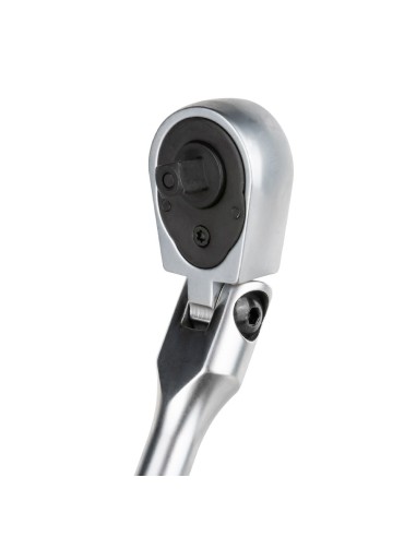 CARRACA DE 1/4" ARTICULADA EXTRA LARGA DE 305MM CON CABEZAL DE 72 DIENTES
