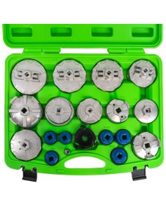 JUEGO DE EXTRACTORES PARA FILTROS DE ACEITE / 19PCS EN ALUMINIO