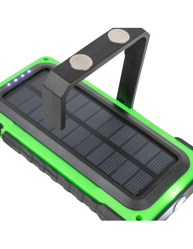 FARO LED PORTÁTIL CON BASE IMANTADA SOLAR RECARGABLE - 800LM