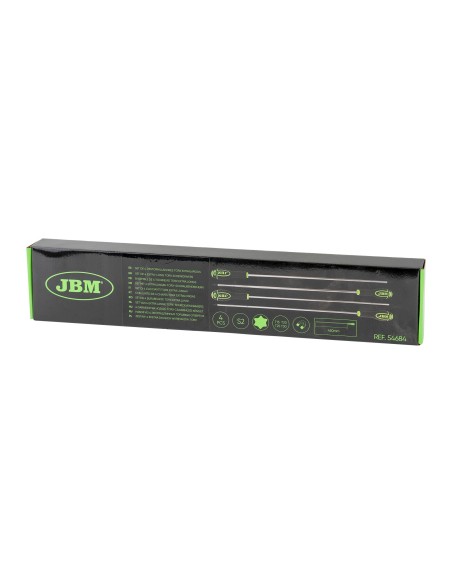 SET DE 4 DESTORNILLADORES TORX EXTRALARGOS