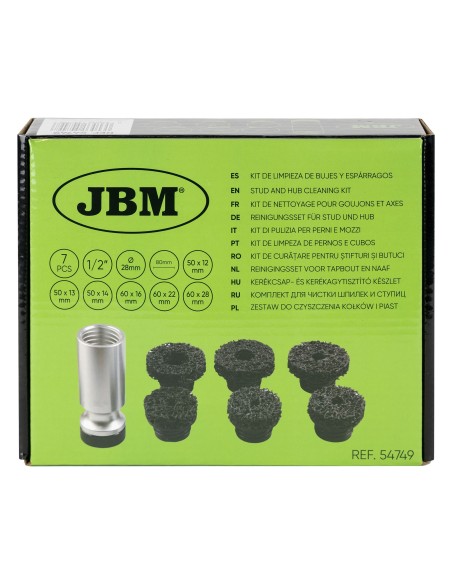 KIT DE LIMPIEZA DE BUJES Y ESPÁRRAGOS