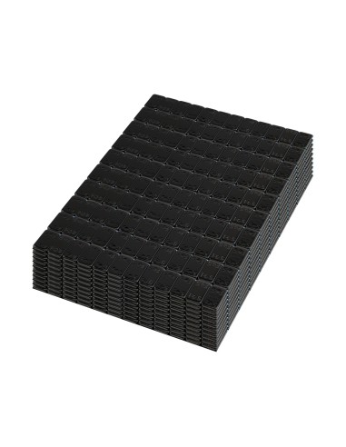 CAJA DE 100 CONTRAPESAS ADHESIVAS DE HIERRO 60GR (12X5G) NEGRO