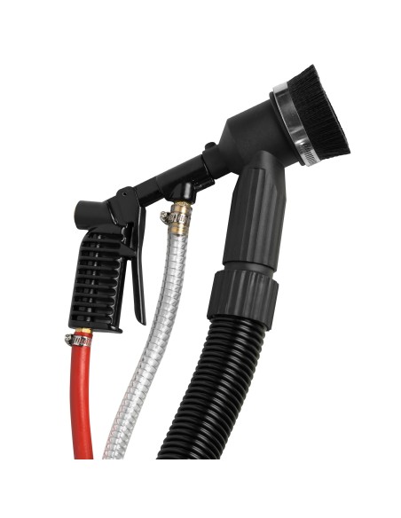 MÁQUINA CHORREADORA DE ARENA CON SISTEMA DE SUCCIÓN Y VACÍO - 17L