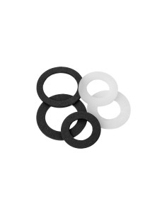 ESTUCHE DE ARANDELAS DE FIBRA Y NYLON 60PCS