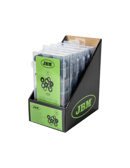 ESTUCHE DE ARANDELAS DE FIBRA 126PCS