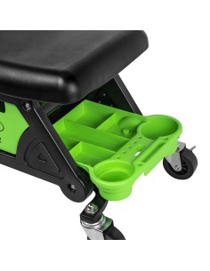 TABURETE DE ACERO CON BANDEJAS EXTRAÍBLES DE HERRAMIENTAS DETAILING