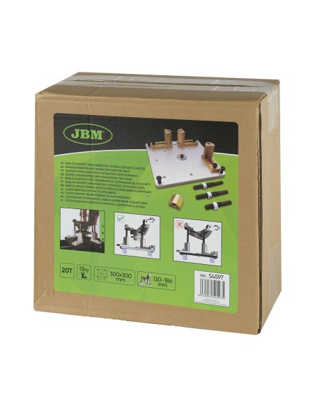 BASE DE SOPORTE PARA INSERCIÓN Y EXTRACCIÓN DE COJINETES