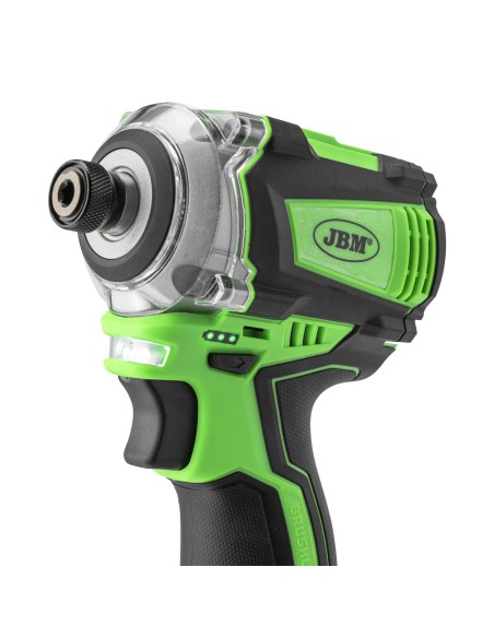 ATORNILLADOR DE IMPACTO BRUSHLESS A BATERÍA 1/4" 150NM