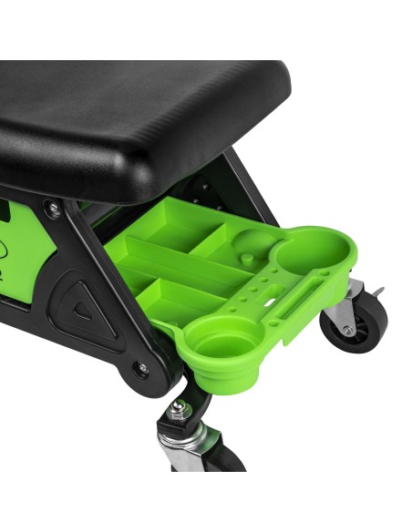 TABURETE DE ACERO CON BANDEJAS EXTRAÍBLES DE HERRAMIENTAS DETAILING