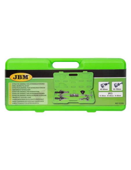 JUEGO DE EXTRACTORES DE RODAMIENTOS INTERNOS Y EXTERNOS