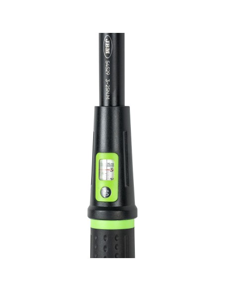 LLAVE DINAMOMÉTRICA DE 1/4" CON MIRILLA (3-25 NM)